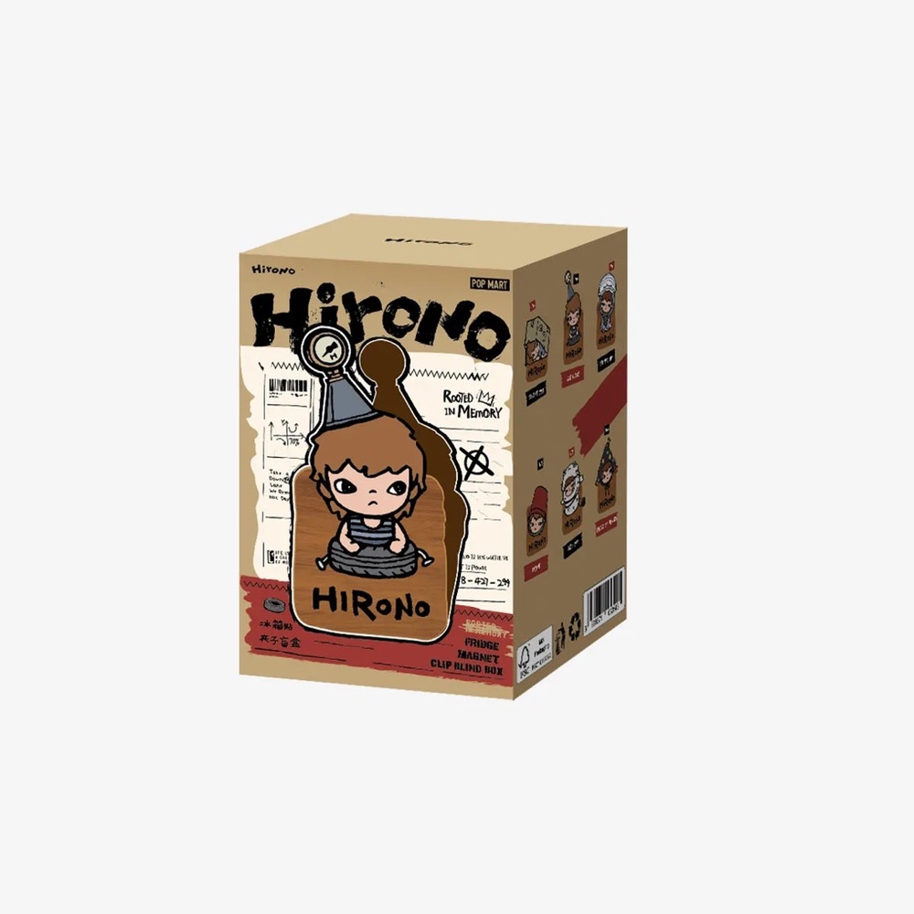 Pop Mart Hirono Rooted in Memory Series Fridge Magnet/Clip - Authentic, Unopened